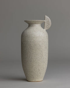 large half-moon vase