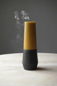 Smokestack Pillar Candle 6.5”