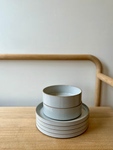 Porcelain Plate Gloss Gray