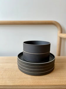 Porcelain Plate Black