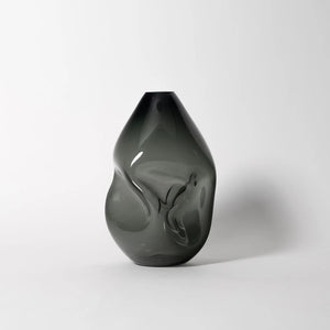 SUMMIT Vase Grey Gloss
